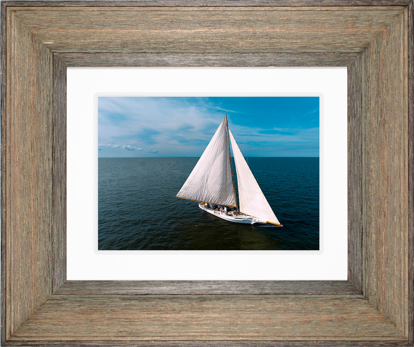 2022 Deal Island Skipjack Races - The Rebecca T Ruarks Good Side -- Digital Print