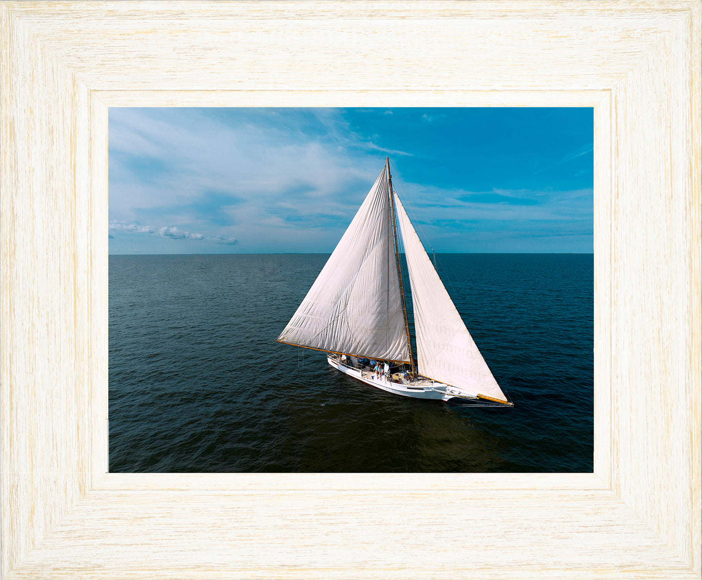 2022 Deal Island Skipjack Races - The Rebecca T Ruarks Good Side -- Digital Print