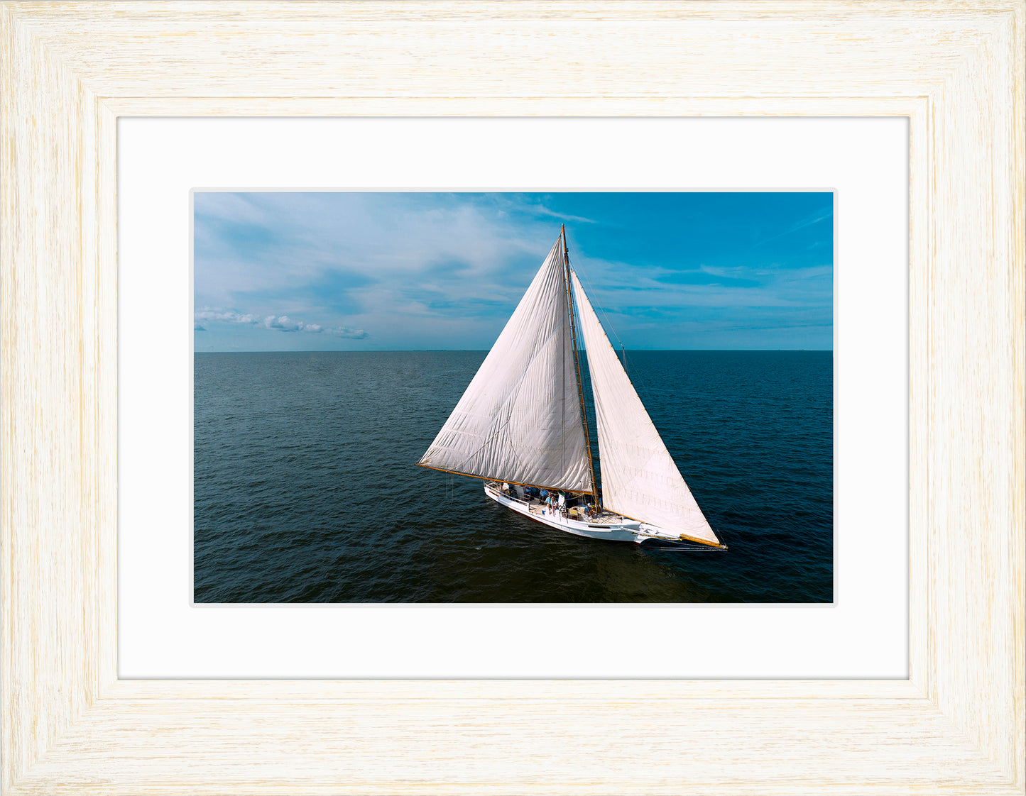 2022 Deal Island Skipjack Races - The Rebecca T Ruarks Good Side -- Digital Print