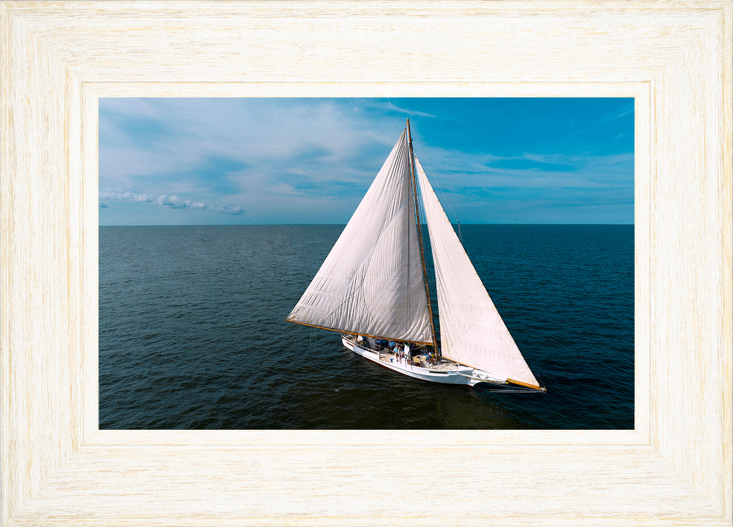 2022 Deal Island Skipjack Races - The Rebecca T Ruarks Good Side -- Digital Print