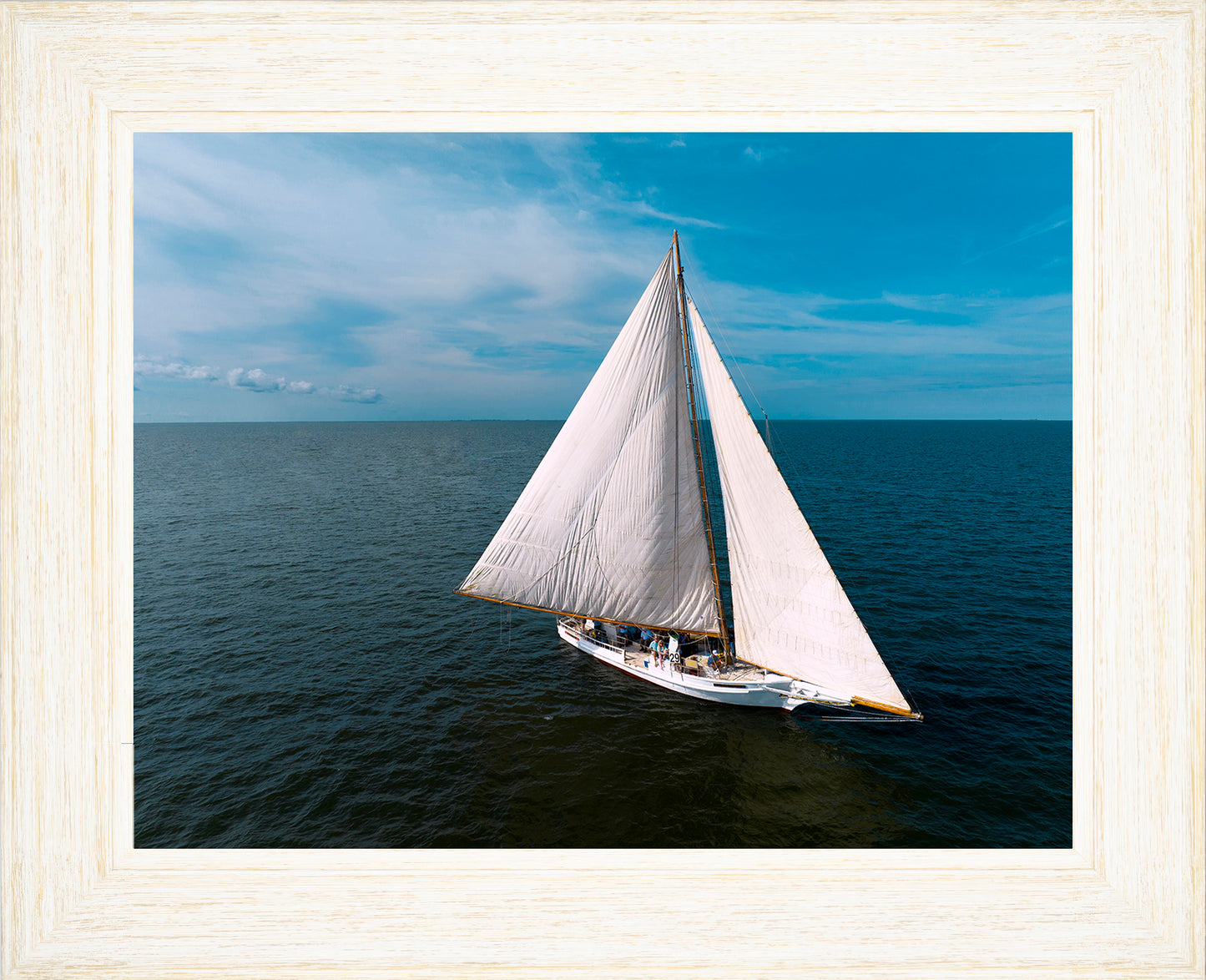 2022 Deal Island Skipjack Races - The Rebecca T Ruarks Good Side -- Digital Print