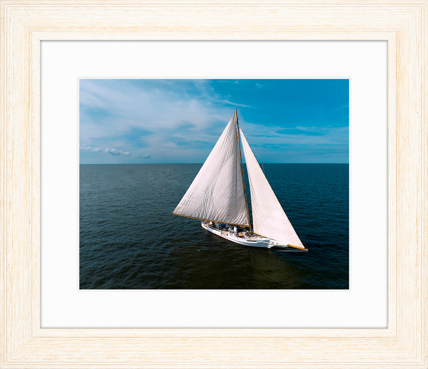 2022 Deal Island Skipjack Races - The Rebecca T Ruarks Good Side -- Digital Print