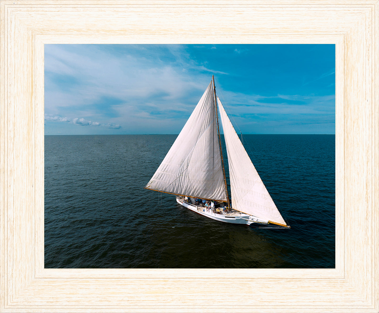 2022 Deal Island Skipjack Races - The Rebecca T Ruarks Good Side -- Digital Print