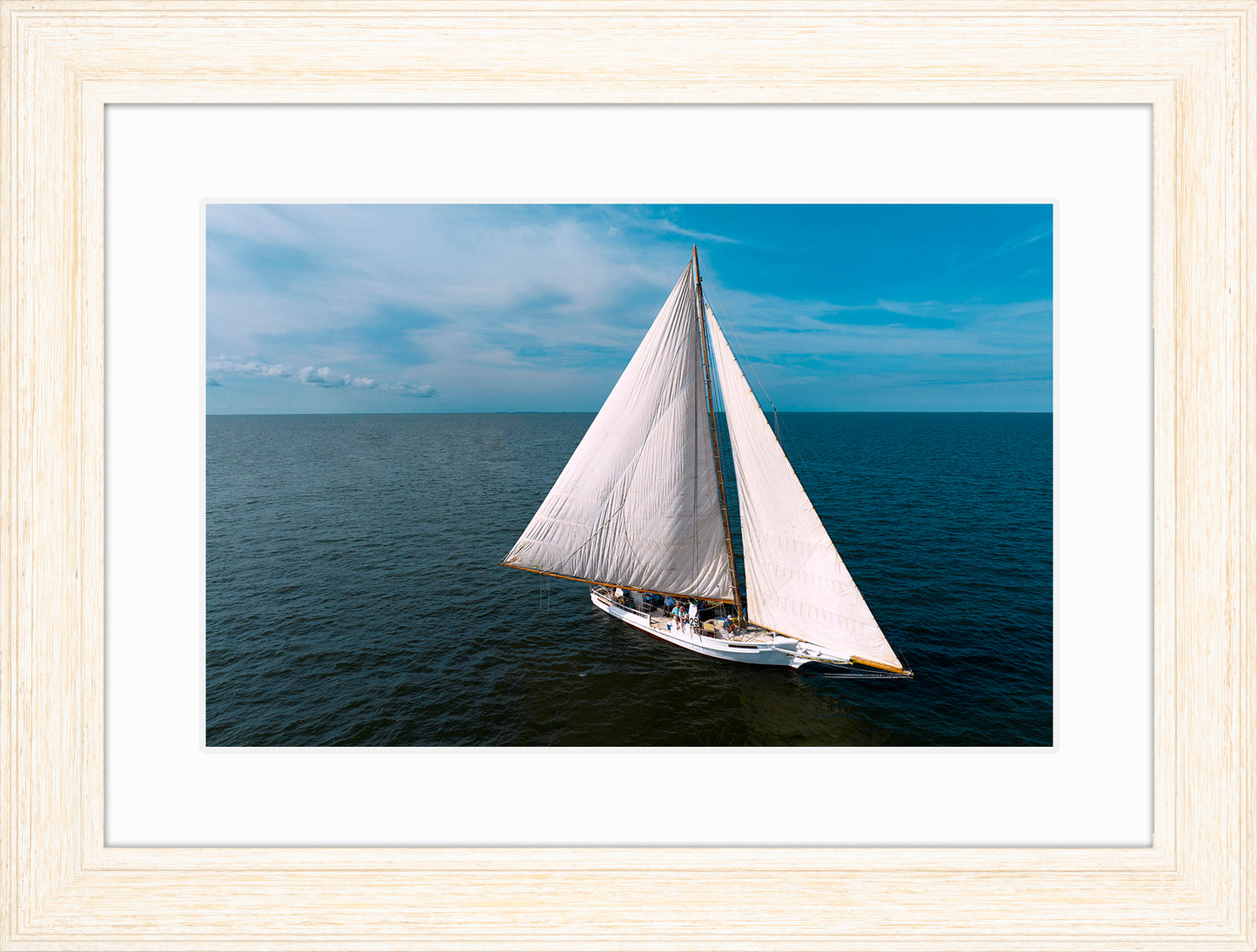 2022 Deal Island Skipjack Races - The Rebecca T Ruarks Good Side -- Digital Print