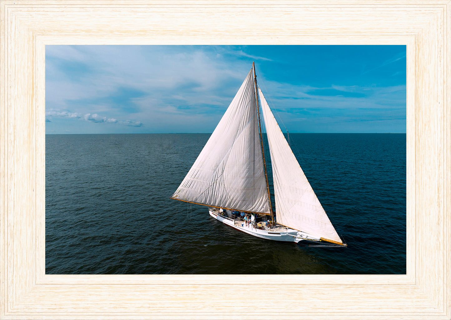 2022 Deal Island Skipjack Races - The Rebecca T Ruarks Good Side -- Digital Print