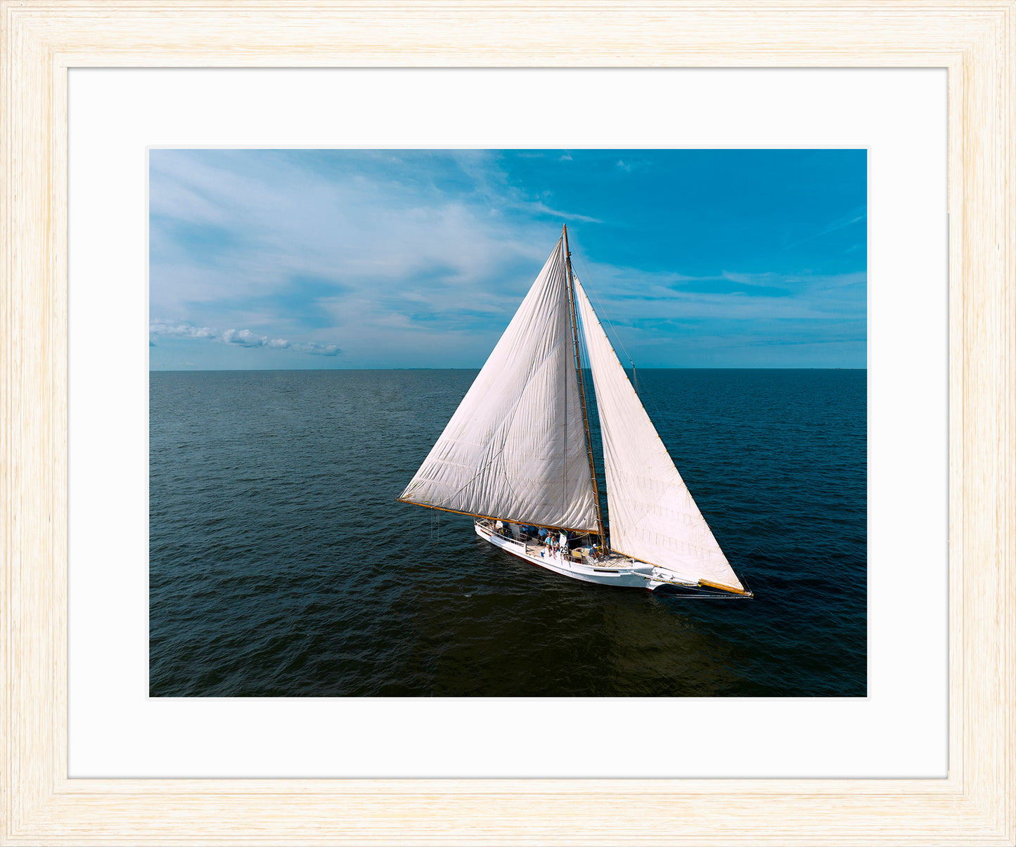 2022 Deal Island Skipjack Races - The Rebecca T Ruarks Good Side -- Digital Print