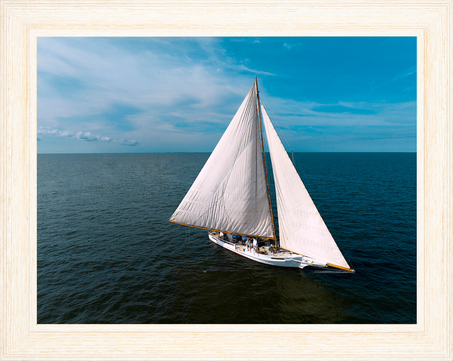 2022 Deal Island Skipjack Races - The Rebecca T Ruarks Good Side -- Digital Print