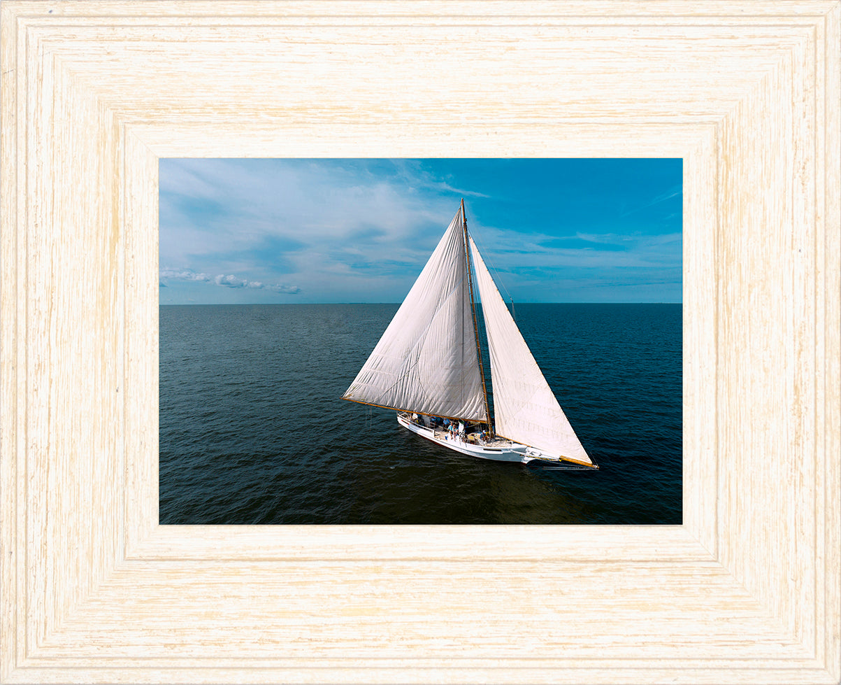 2022 Deal Island Skipjack Races - The Rebecca T Ruarks Good Side -- Digital Print