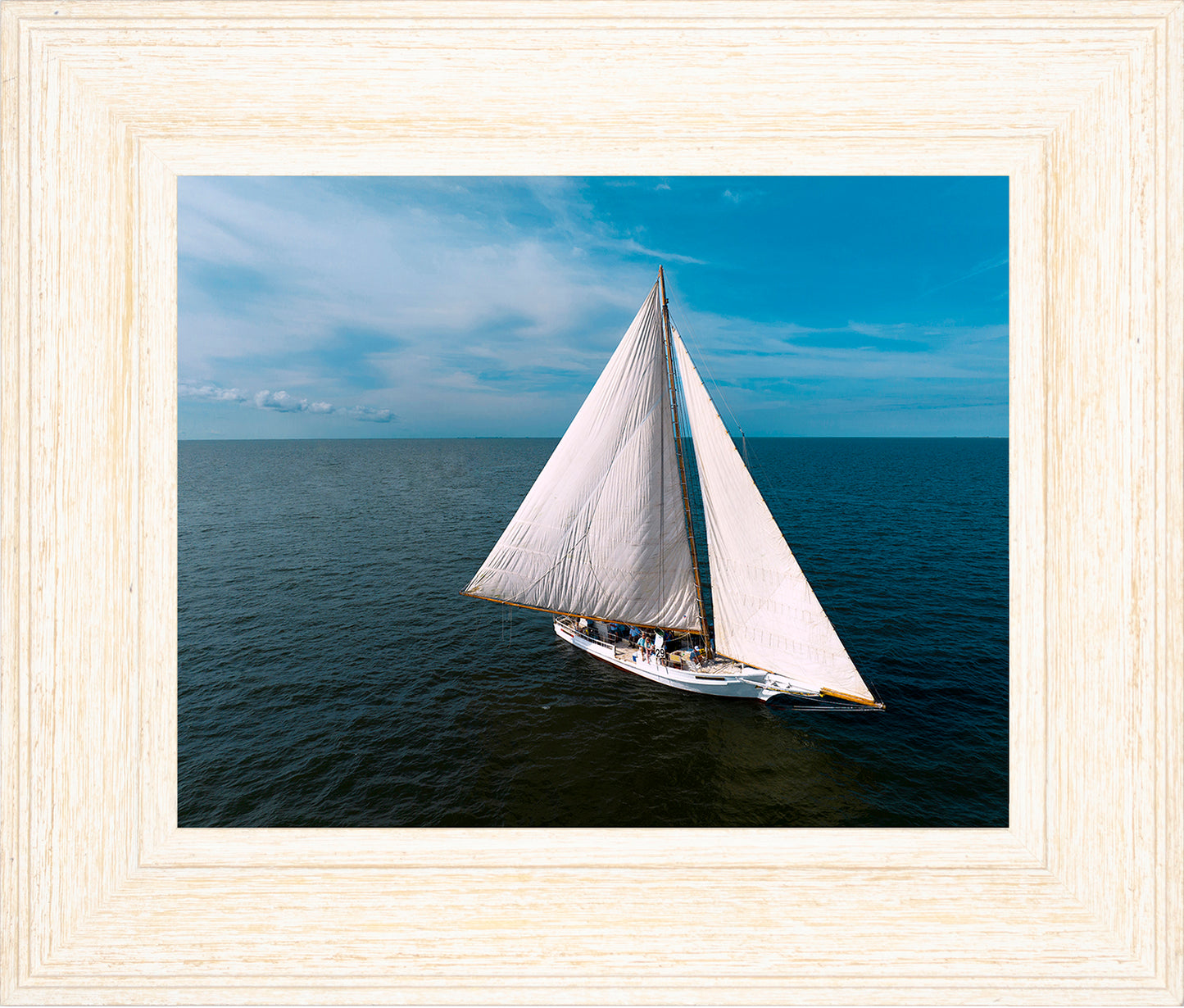 2022 Deal Island Skipjack Races - The Rebecca T Ruarks Good Side -- Digital Print