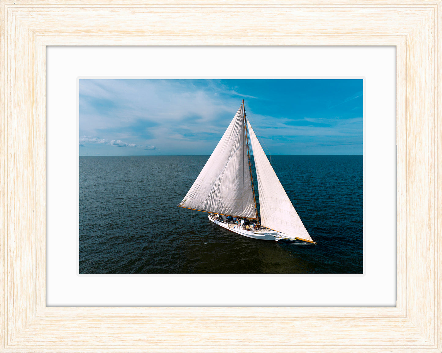 2022 Deal Island Skipjack Races - The Rebecca T Ruarks Good Side -- Digital Print