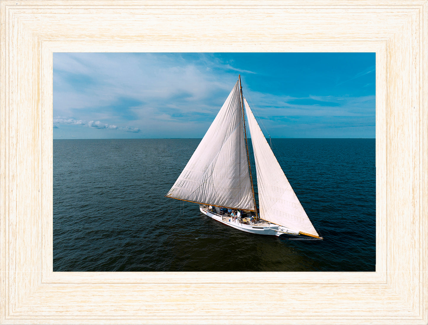 2022 Deal Island Skipjack Races - The Rebecca T Ruarks Good Side -- Digital Print