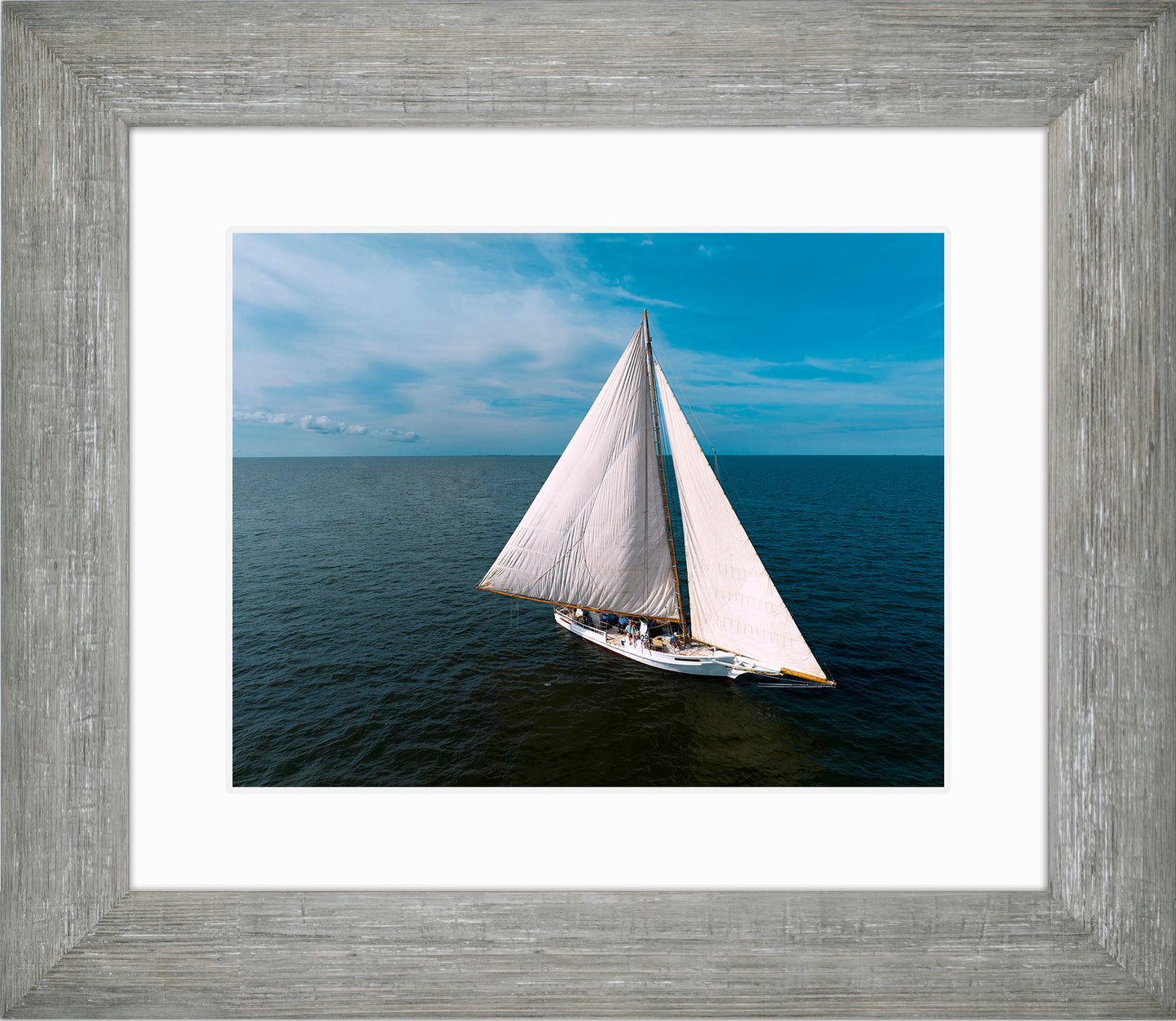 2022 Deal Island Skipjack Races - The Rebecca T Ruarks Good Side -- Digital Print
