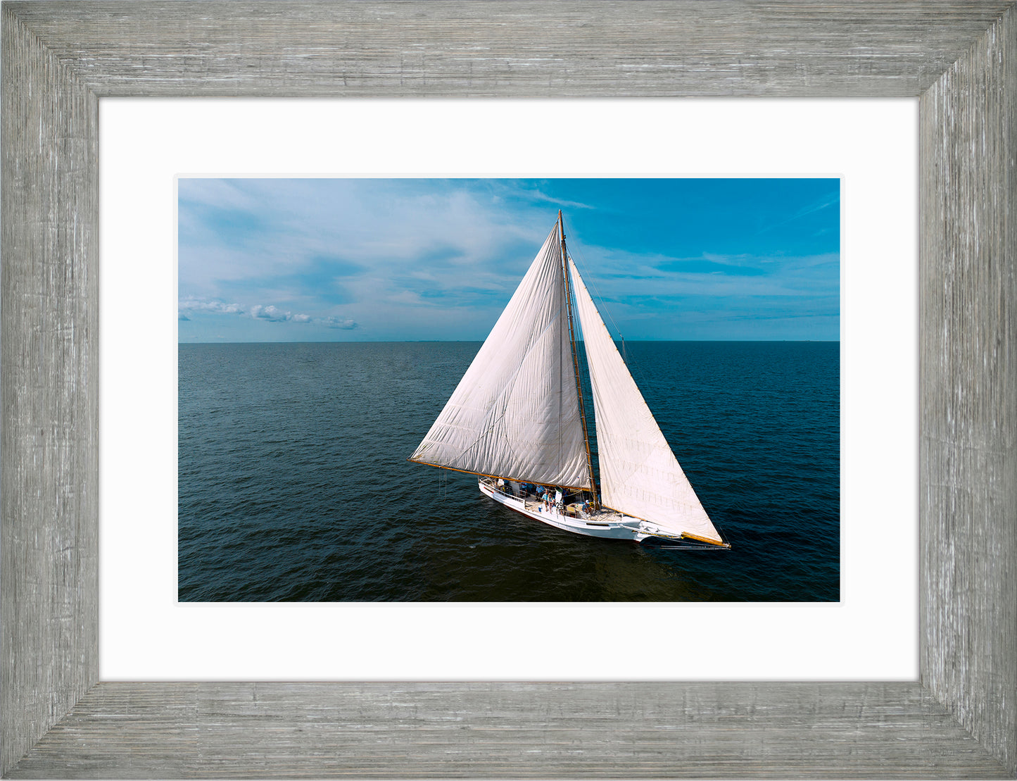 2022 Deal Island Skipjack Races - The Rebecca T Ruarks Good Side -- Digital Print