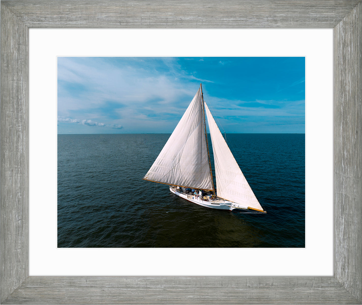 2022 Deal Island Skipjack Races - The Rebecca T Ruarks Good Side -- Digital Print