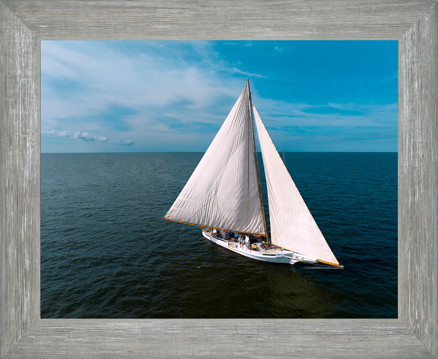 2022 Deal Island Skipjack Races - The Rebecca T Ruarks Good Side -- Digital Print