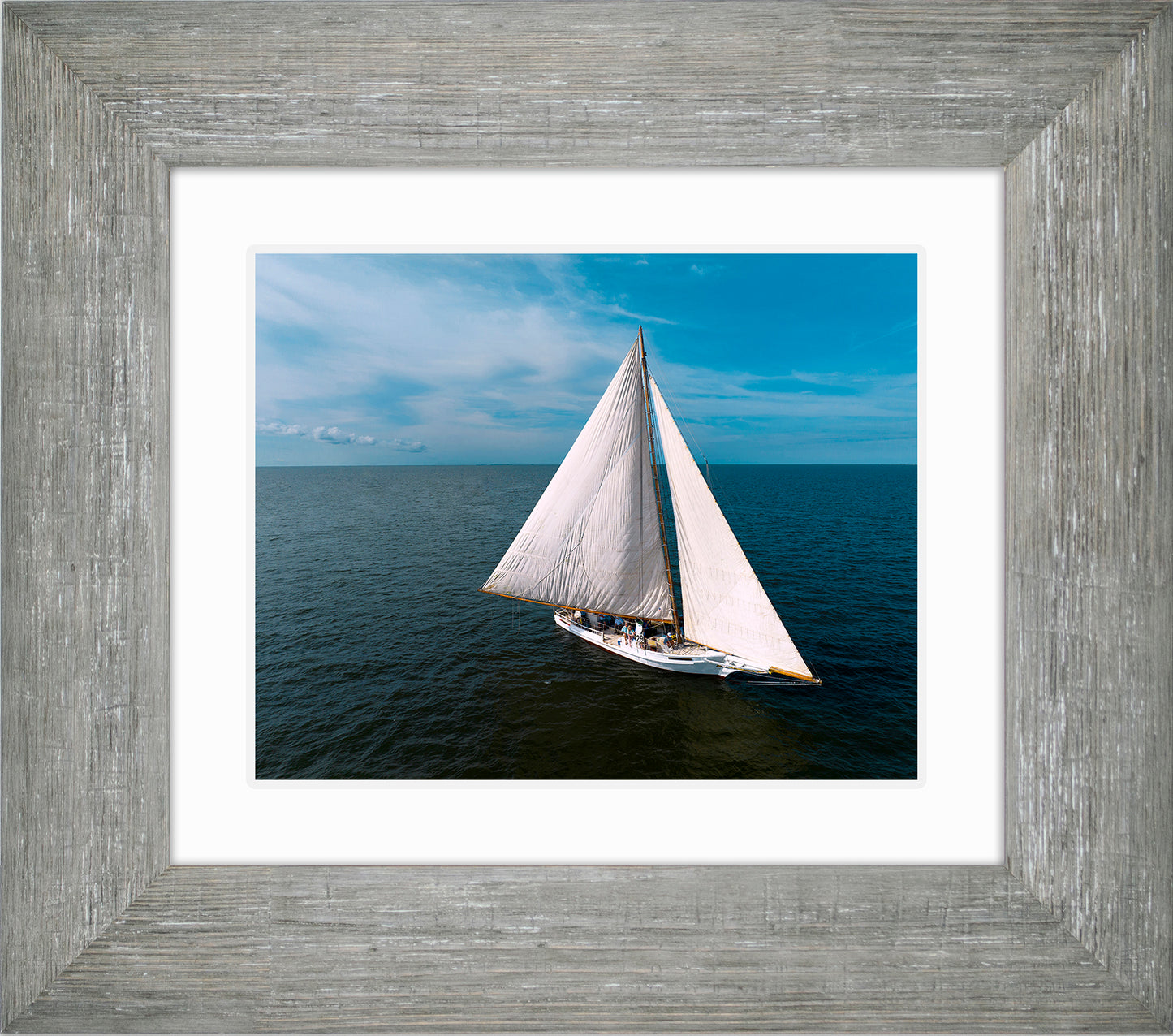 2022 Deal Island Skipjack Races - The Rebecca T Ruarks Good Side -- Digital Print