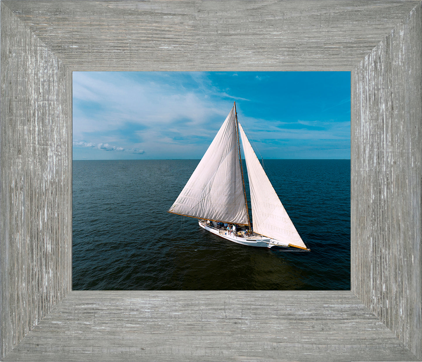 2022 Deal Island Skipjack Races - The Rebecca T Ruarks Good Side -- Digital Print