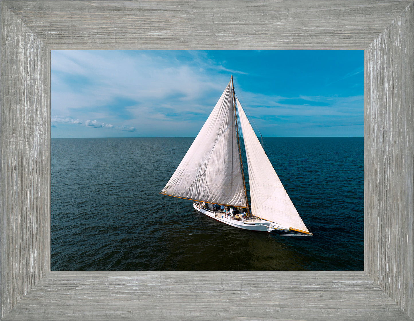 2022 Deal Island Skipjack Races - The Rebecca T Ruarks Good Side -- Digital Print