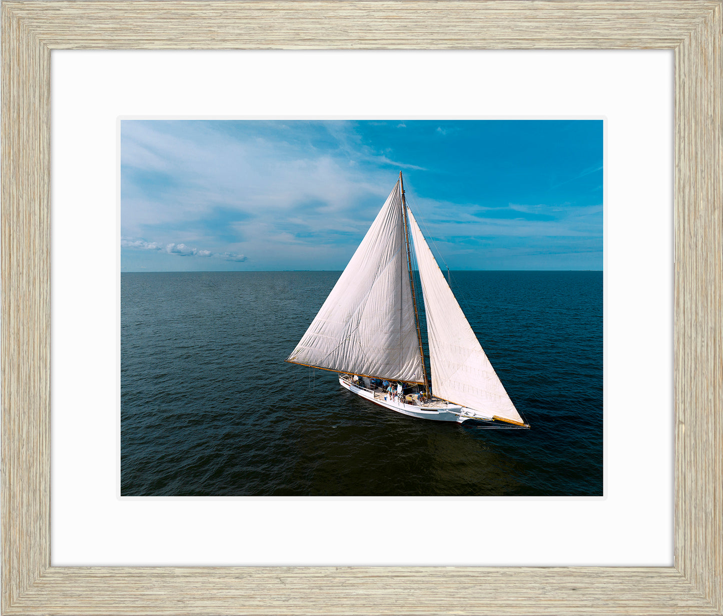 2022 Deal Island Skipjack Races - The Rebecca T Ruarks Good Side -- Digital Print