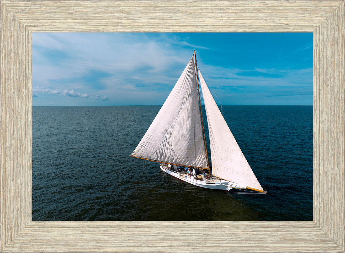 2022 Deal Island Skipjack Races - The Rebecca T Ruarks Good Side -- Digital Print