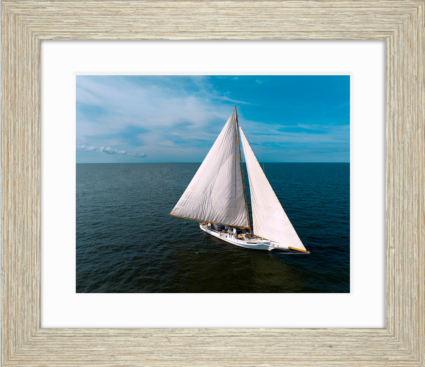 2022 Deal Island Skipjack Races - The Rebecca T Ruarks Good Side -- Digital Print