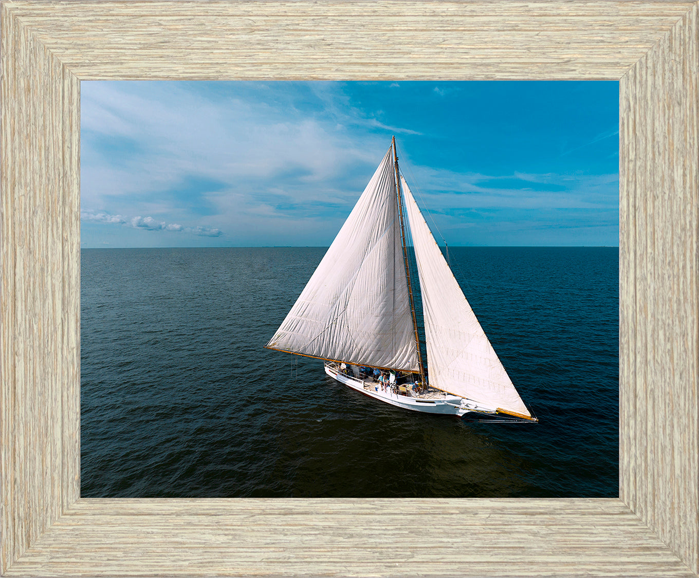 2022 Deal Island Skipjack Races - The Rebecca T Ruarks Good Side -- Digital Print