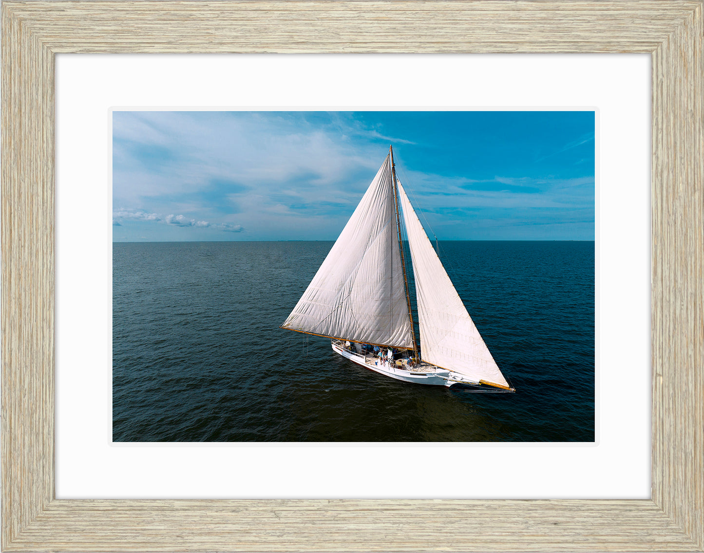 2022 Deal Island Skipjack Races - The Rebecca T Ruarks Good Side -- Digital Print