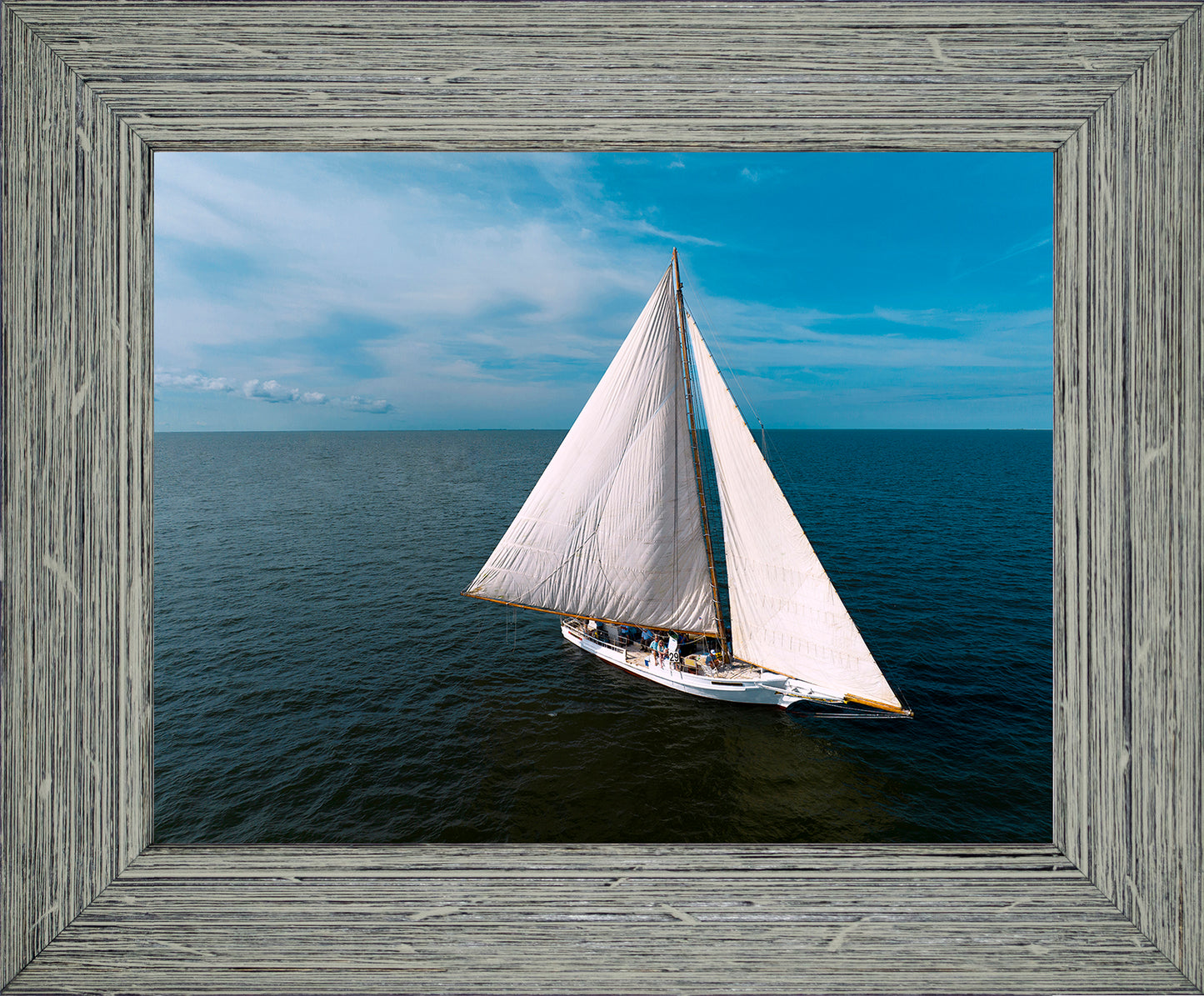 2022 Deal Island Skipjack Races - The Rebecca T Ruarks Good Side -- Digital Print