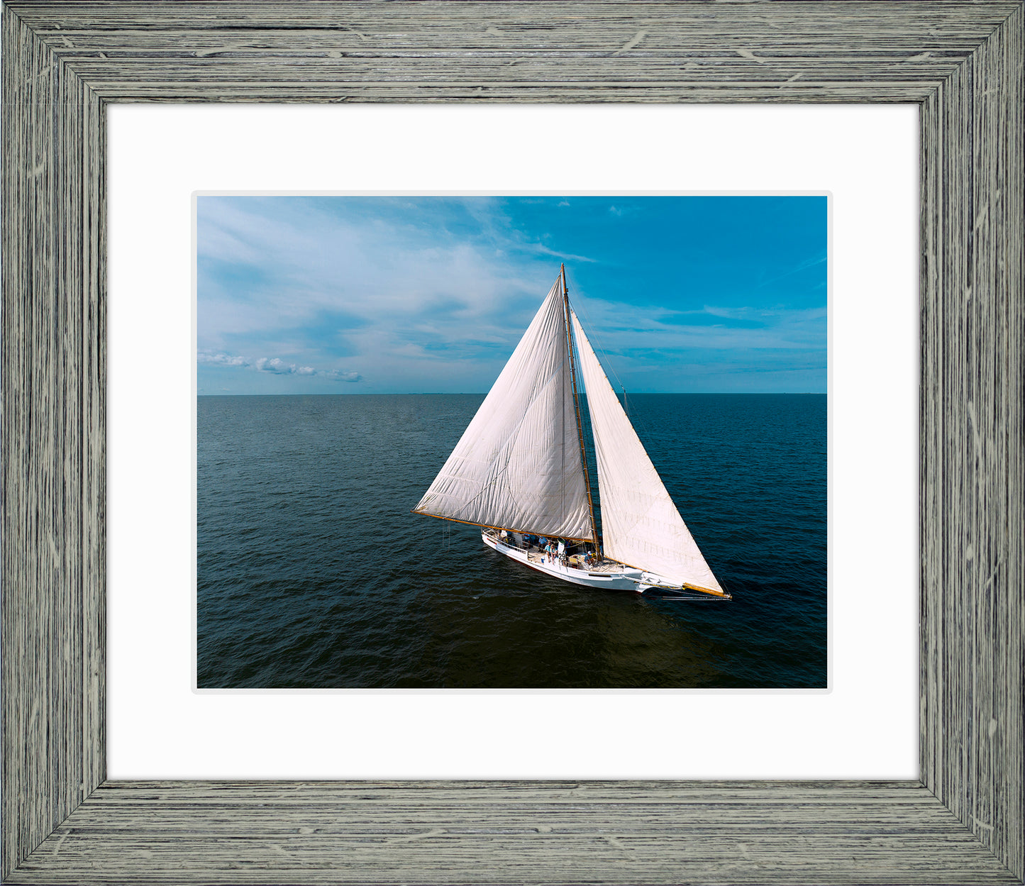 2022 Deal Island Skipjack Races - The Rebecca T Ruarks Good Side -- Digital Print