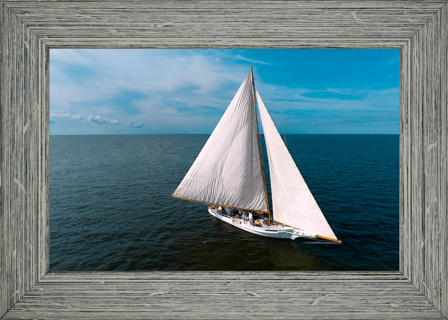 2022 Deal Island Skipjack Races - The Rebecca T Ruarks Good Side -- Digital Print