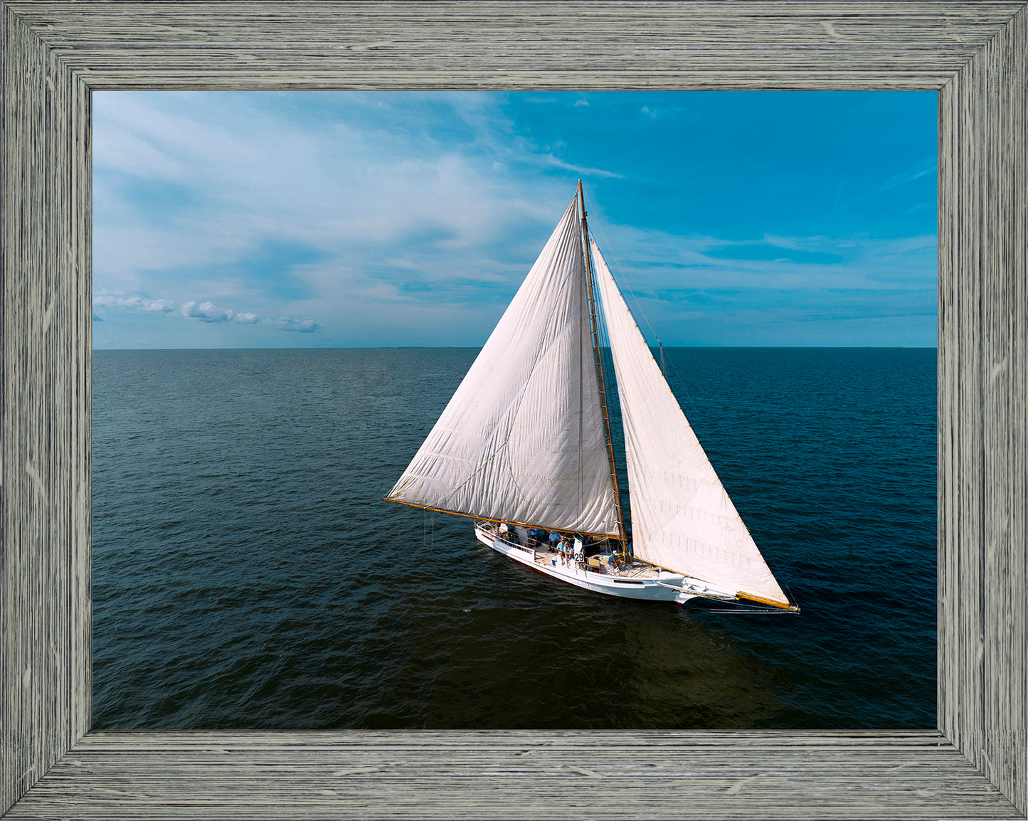 2022 Deal Island Skipjack Races - The Rebecca T Ruarks Good Side -- Digital Print