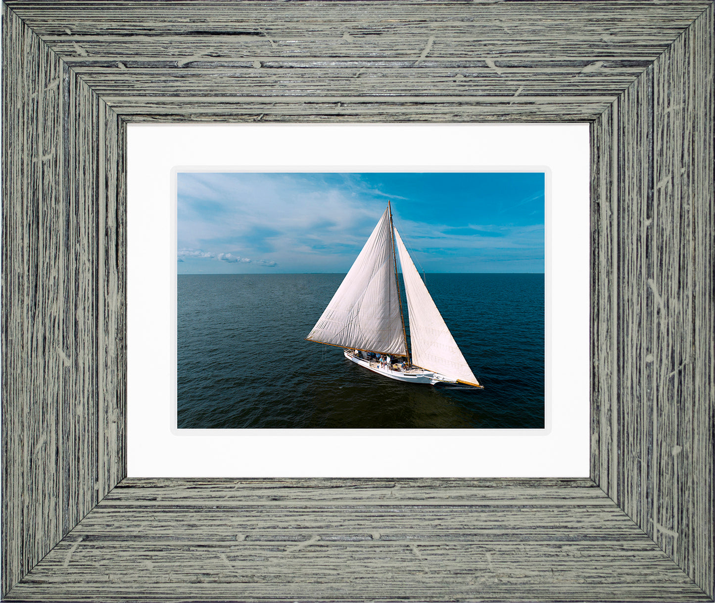 2022 Deal Island Skipjack Races - The Rebecca T Ruarks Good Side -- Digital Print