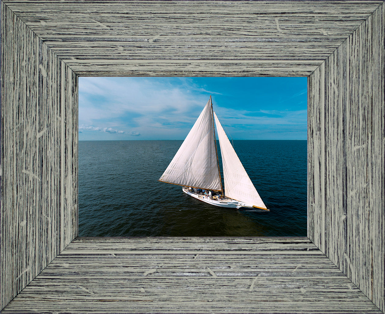 2022 Deal Island Skipjack Races - The Rebecca T Ruarks Good Side -- Digital Print