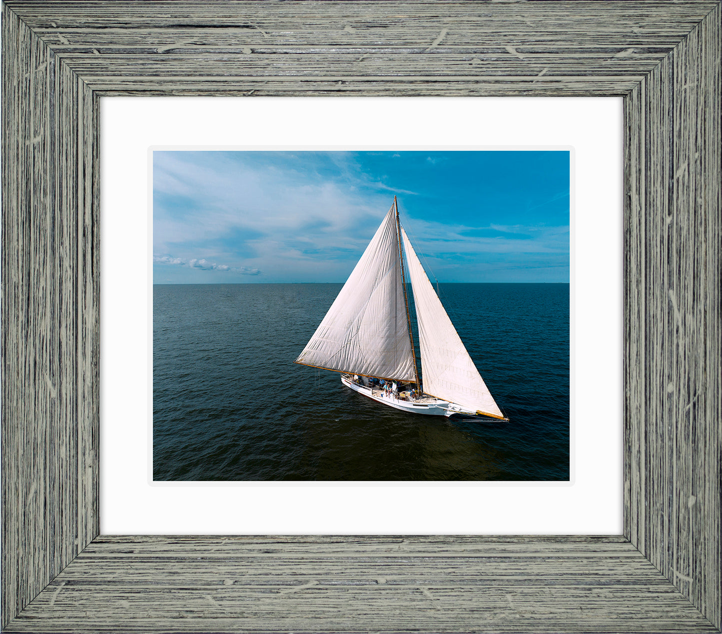 2022 Deal Island Skipjack Races - The Rebecca T Ruarks Good Side -- Digital Print