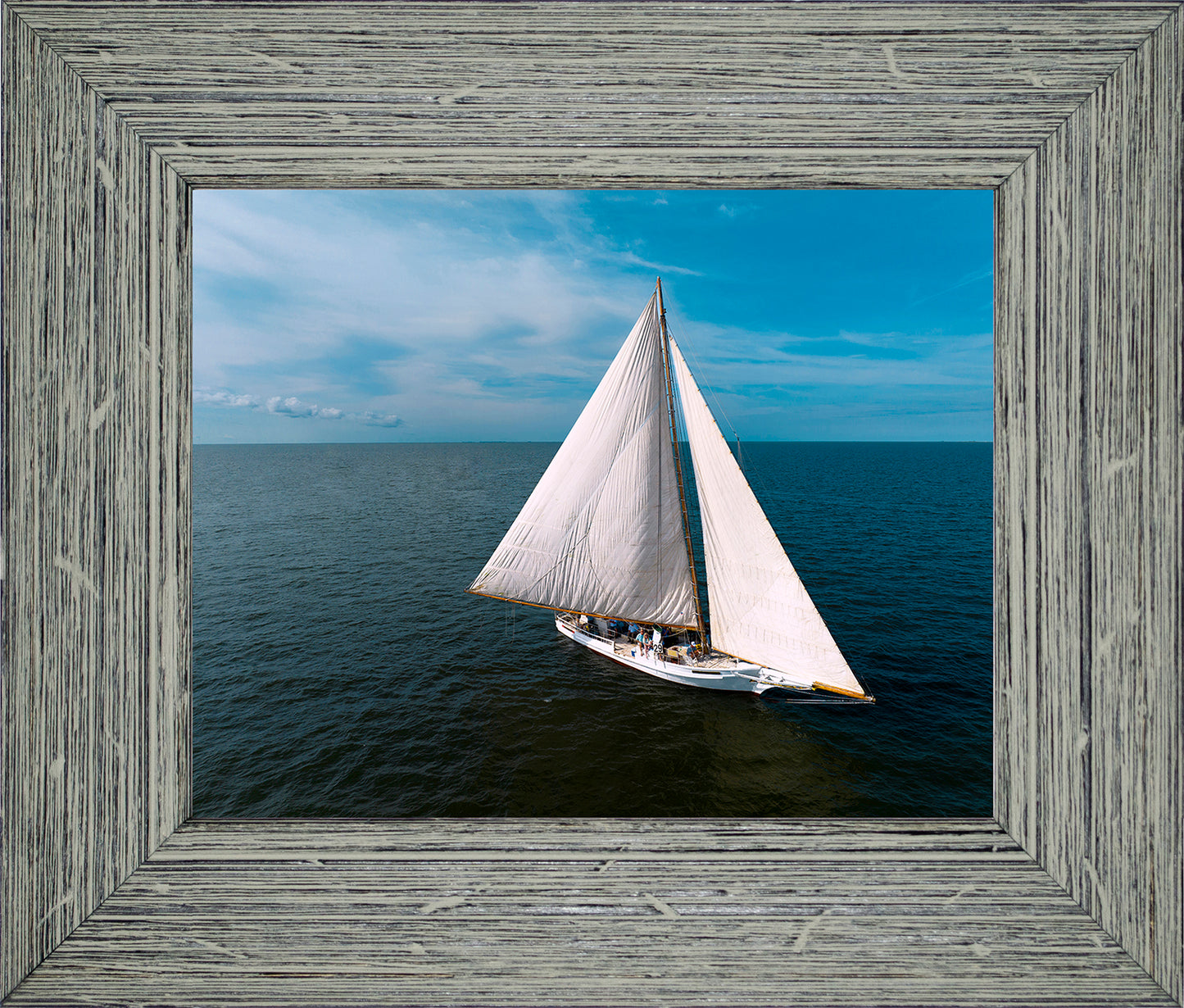 2022 Deal Island Skipjack Races - The Rebecca T Ruarks Good Side -- Digital Print