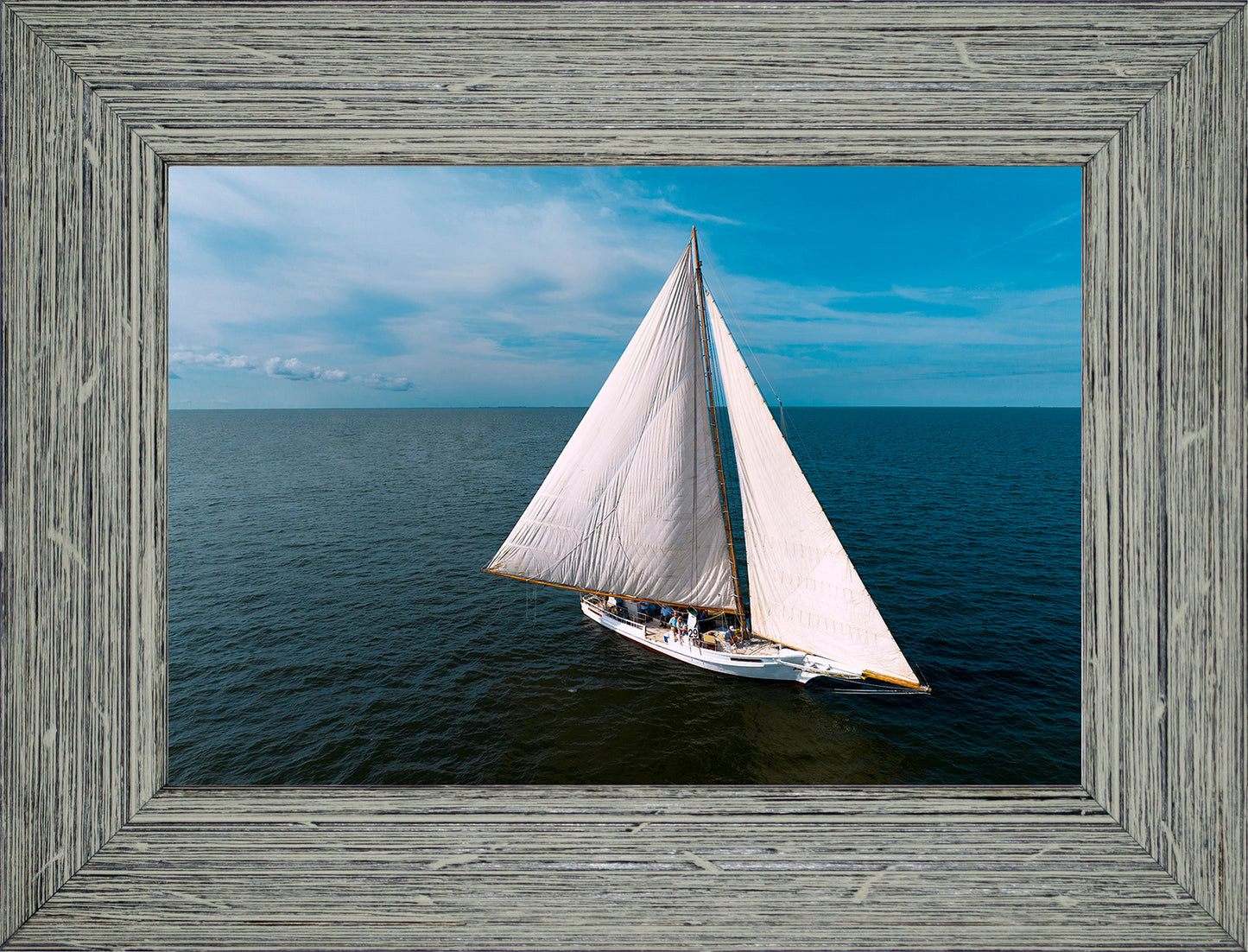 2022 Deal Island Skipjack Races - The Rebecca T Ruarks Good Side -- Digital Print