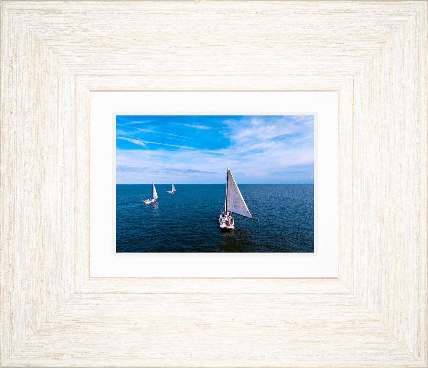 2022 Deal Island Skipjack Races - Three Down Wind -- Digital Print
