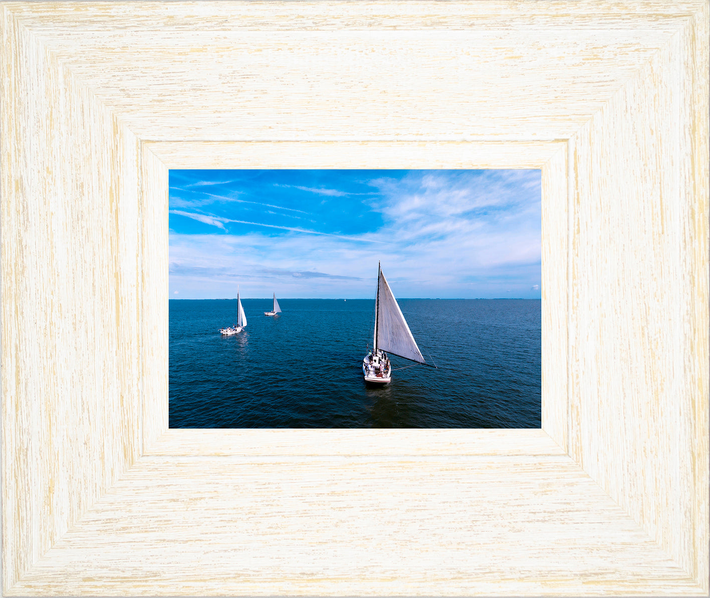 2022 Deal Island Skipjack Races - Three Down Wind -- Digital Print