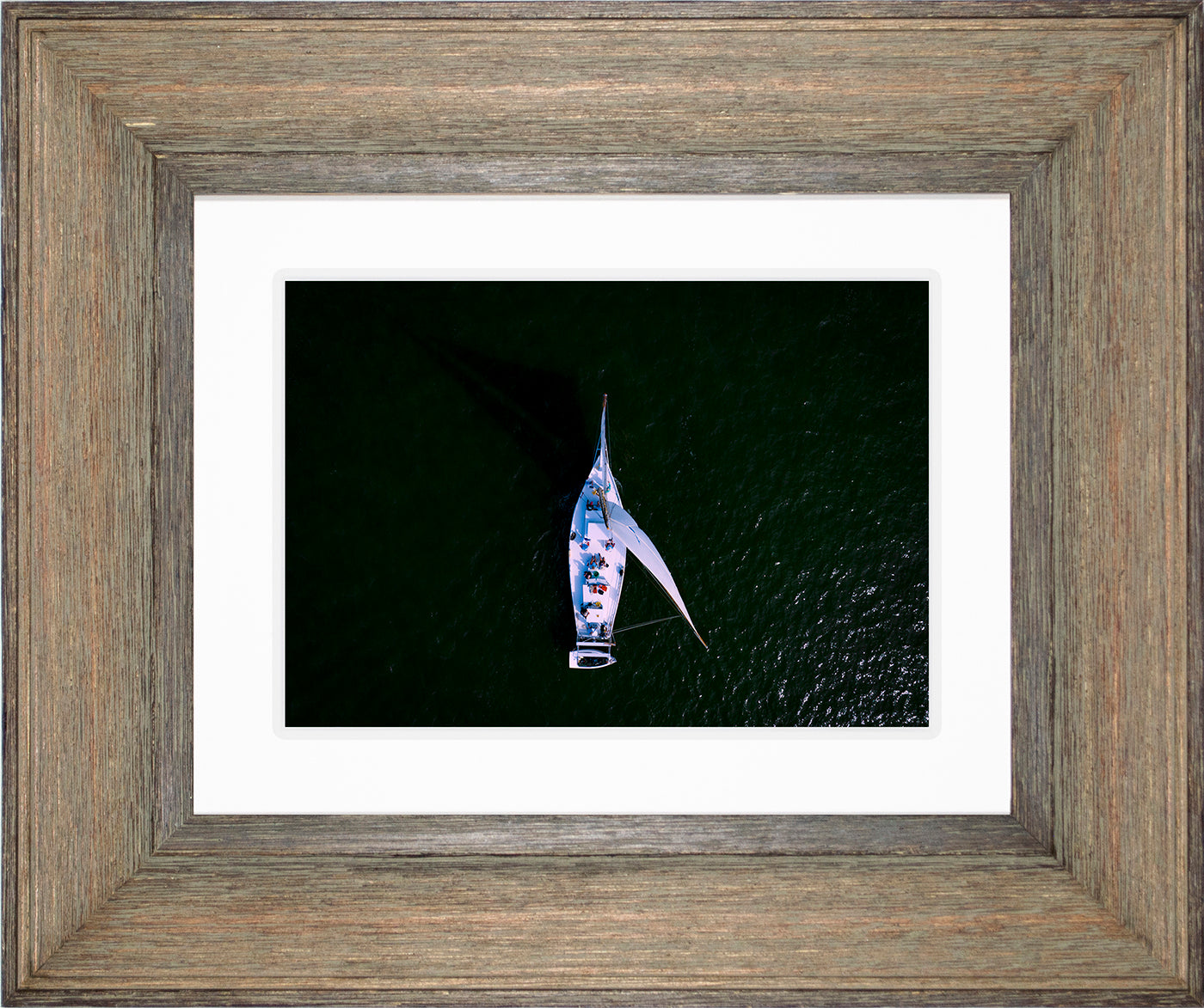 2022 Deal Island Skipjack Races - Top Down Skipjack -- Digital Print