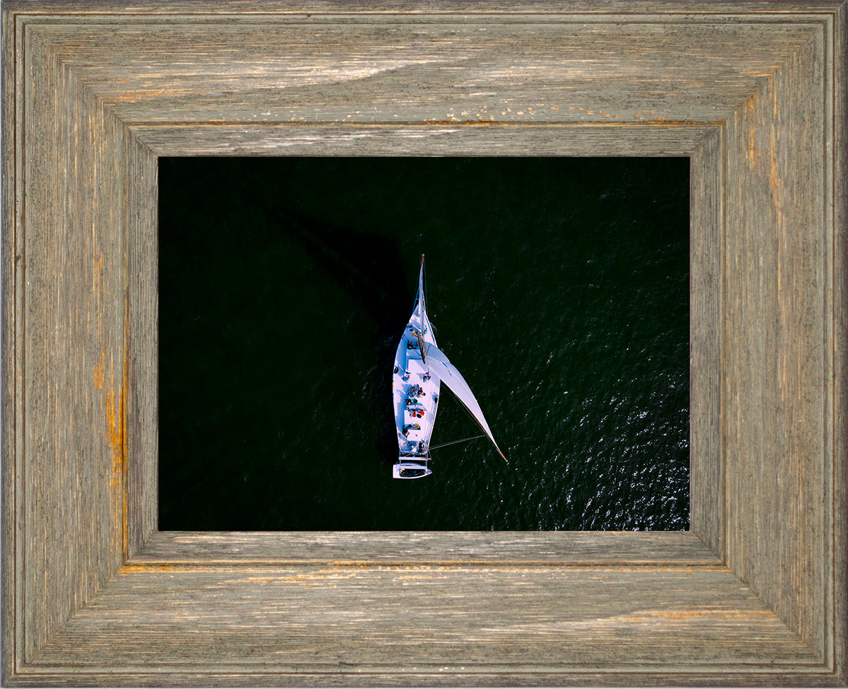 2022 Deal Island Skipjack Races - Top Down Skipjack -- Digital Print