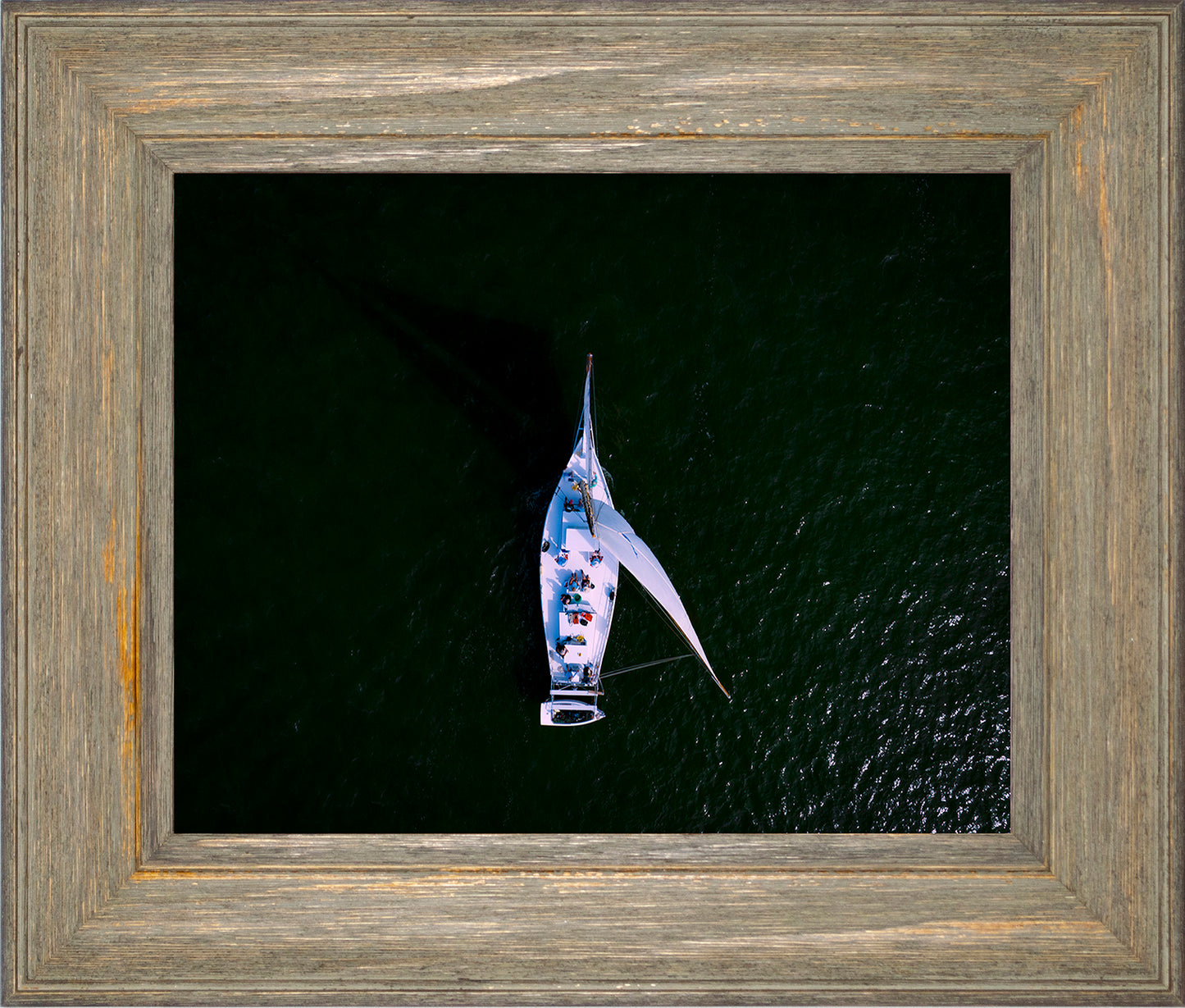 2022 Deal Island Skipjack Races - Top Down Skipjack -- Digital Print