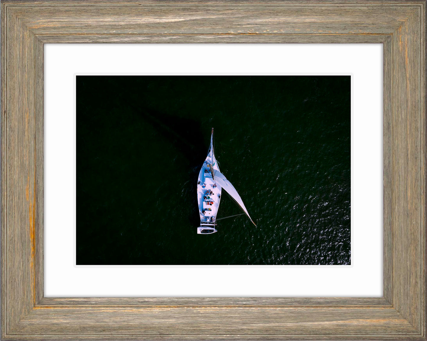 2022 Deal Island Skipjack Races - Top Down Skipjack -- Digital Print