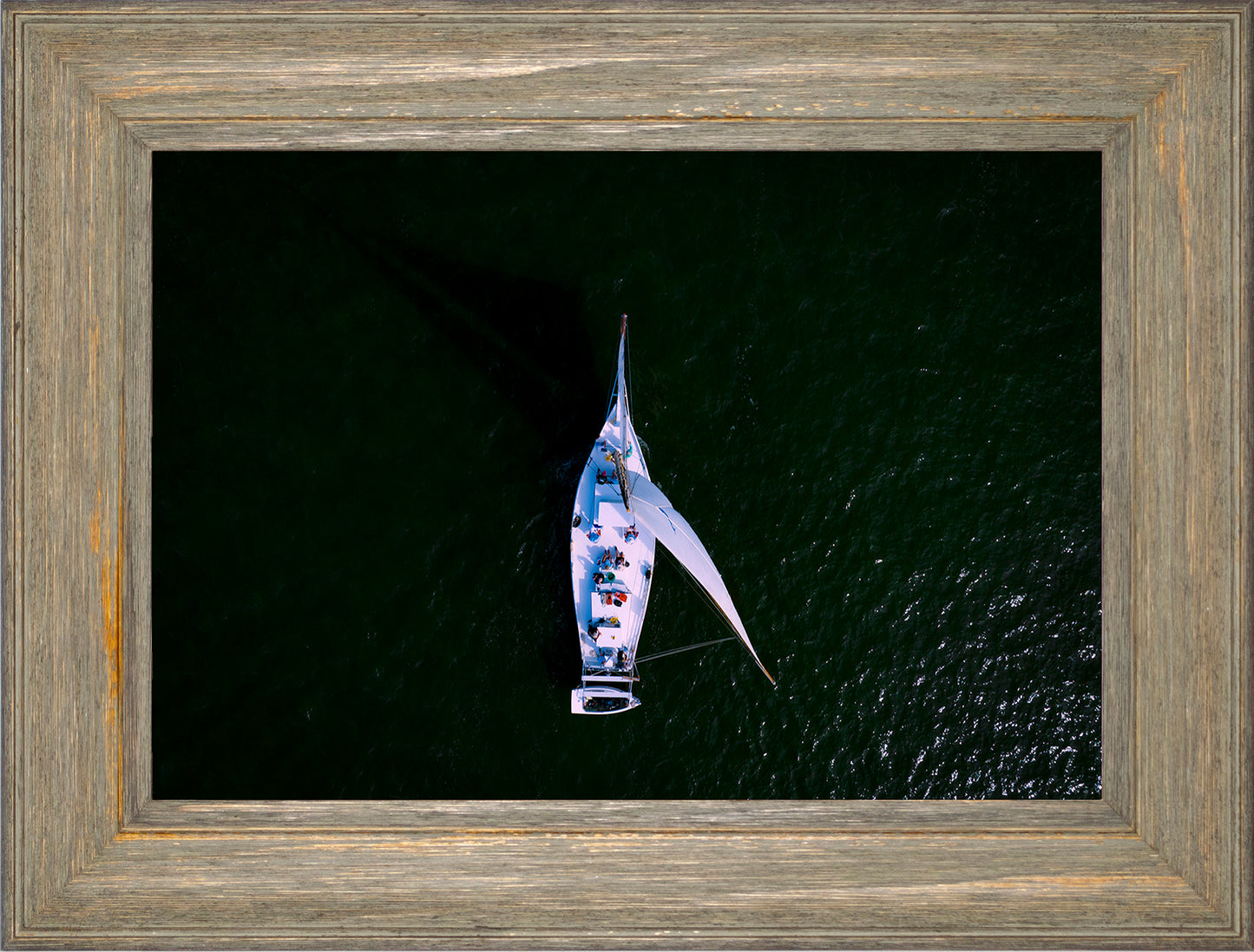 2022 Deal Island Skipjack Races - Top Down Skipjack -- Digital Print