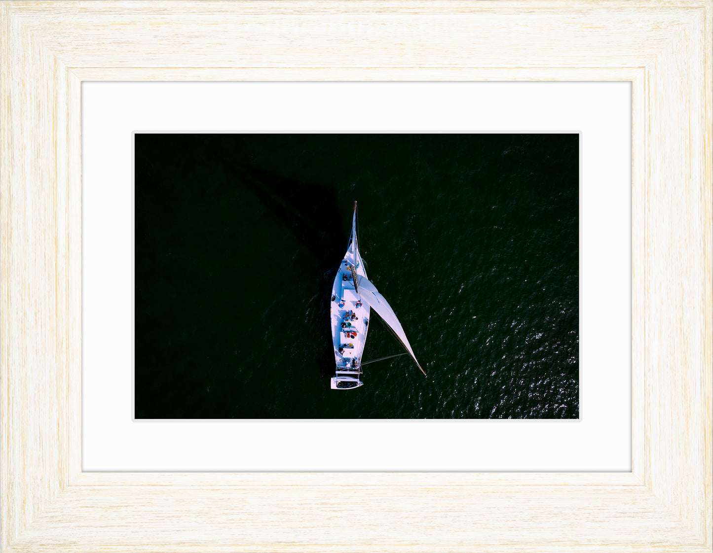 2022 Deal Island Skipjack Races - Top Down Skipjack -- Digital Print