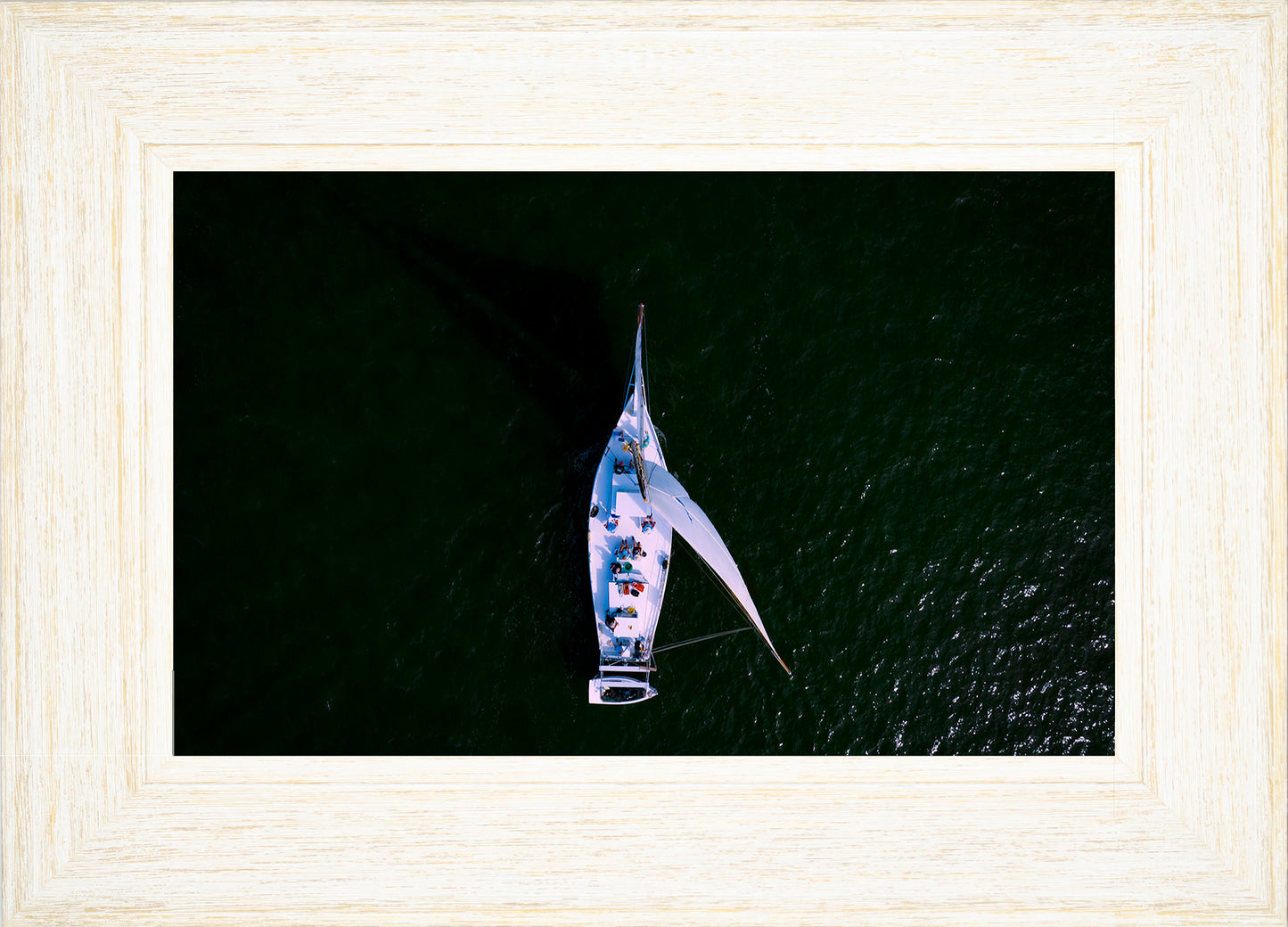 2022 Deal Island Skipjack Races - Top Down Skipjack -- Digital Print