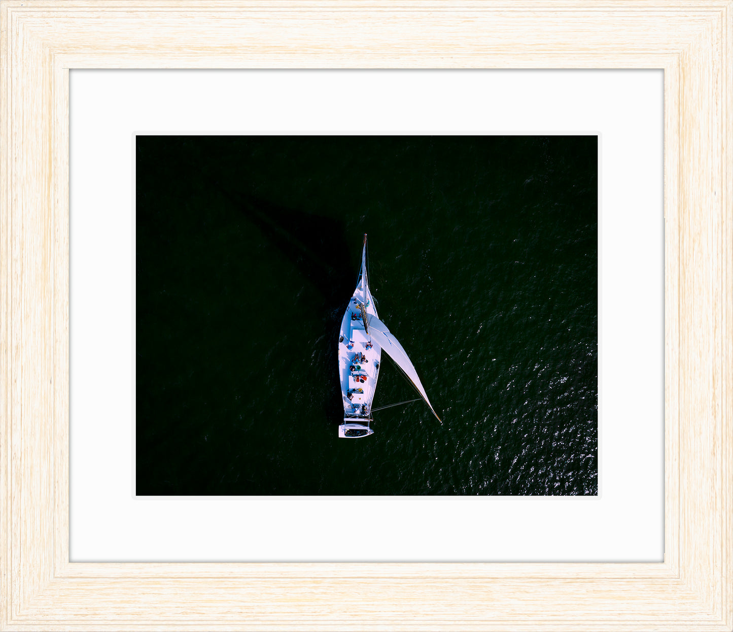 2022 Deal Island Skipjack Races - Top Down Skipjack -- Digital Print