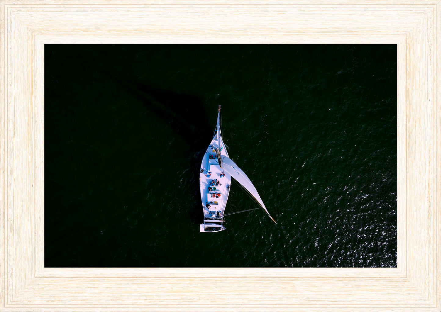 2022 Deal Island Skipjack Races - Top Down Skipjack -- Digital Print