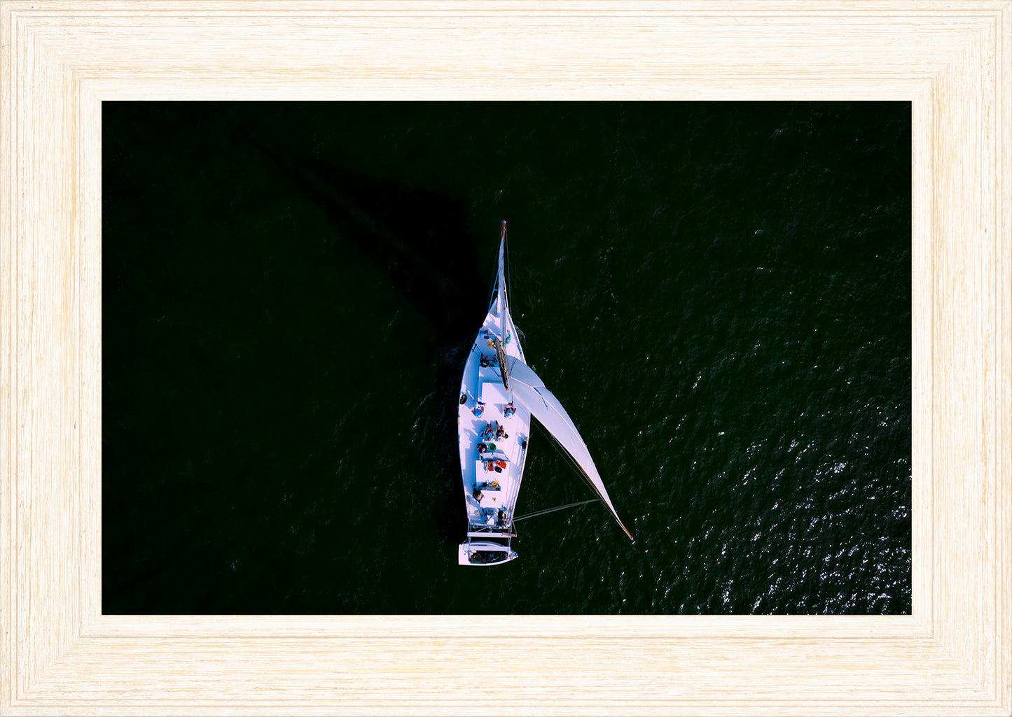 2022 Deal Island Skipjack Races - Top Down Skipjack -- Digital Print