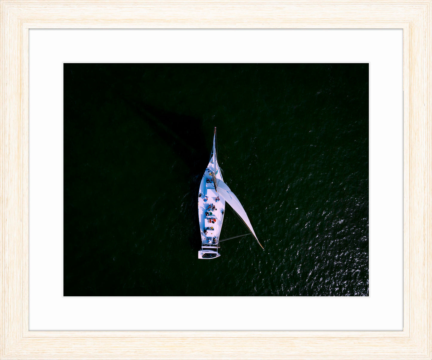 2022 Deal Island Skipjack Races - Top Down Skipjack -- Digital Print