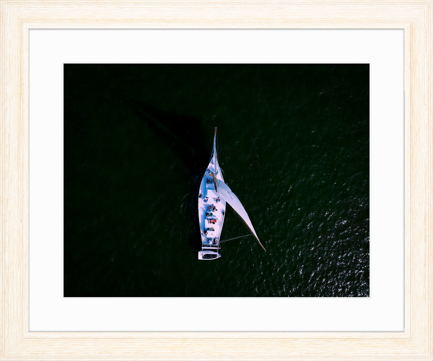 2022 Deal Island Skipjack Races - Top Down Skipjack -- Digital Print